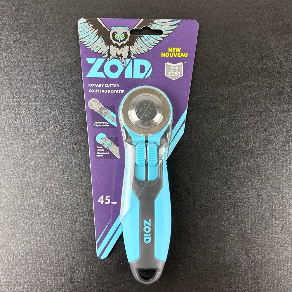 ZOID 45mm Rotary Cutter All Purpose Fabric Cutter Tool